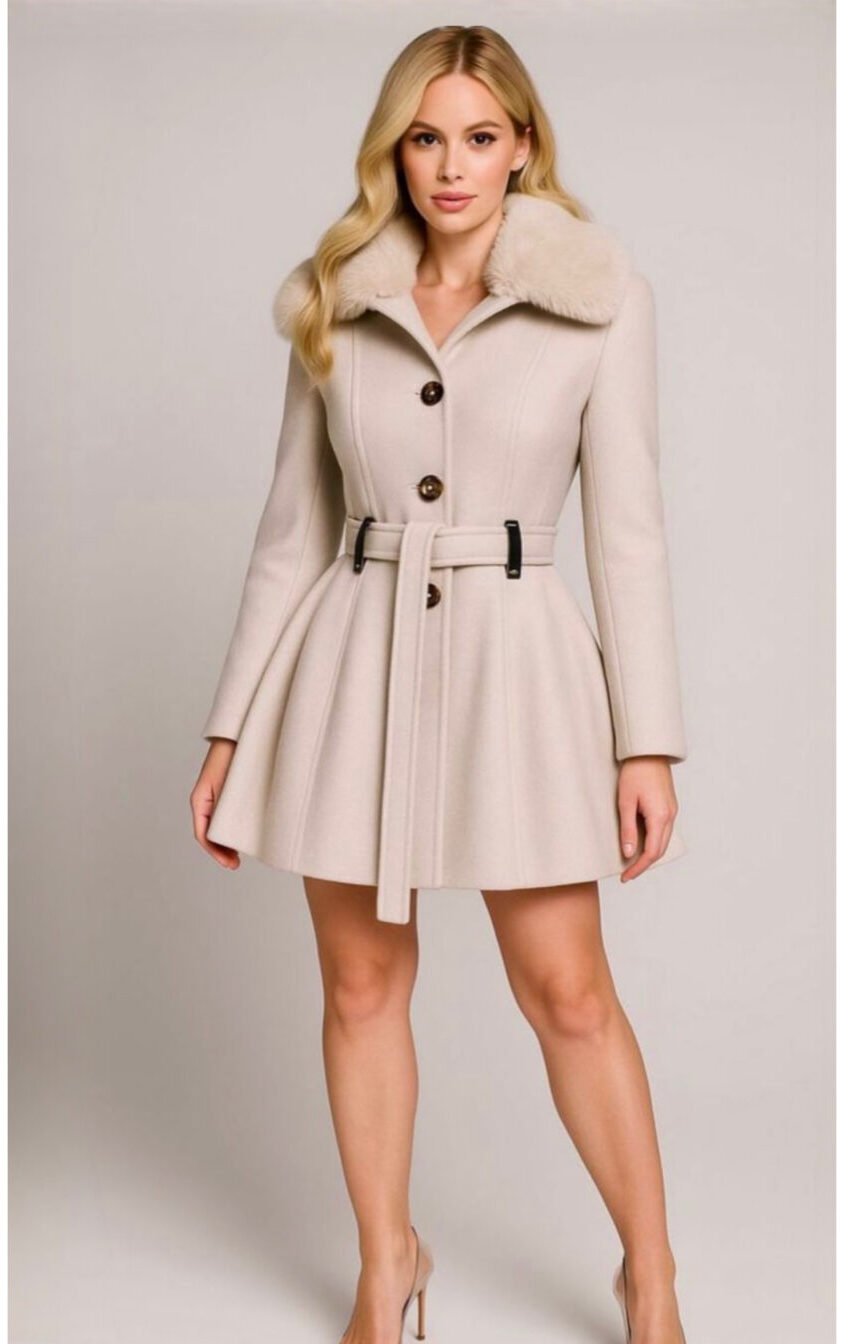 abrigo estilo vestido