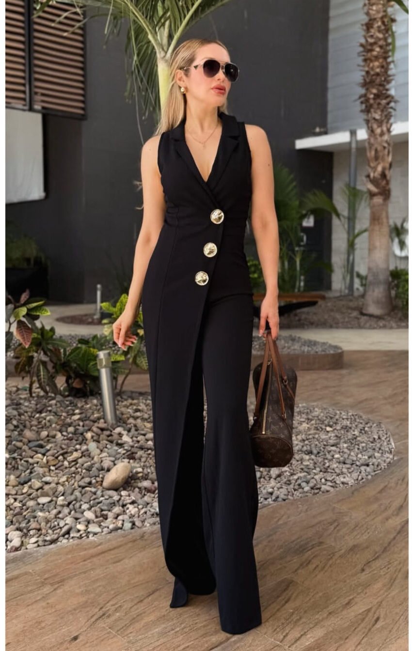 palazzo negro con faldon - Image 2