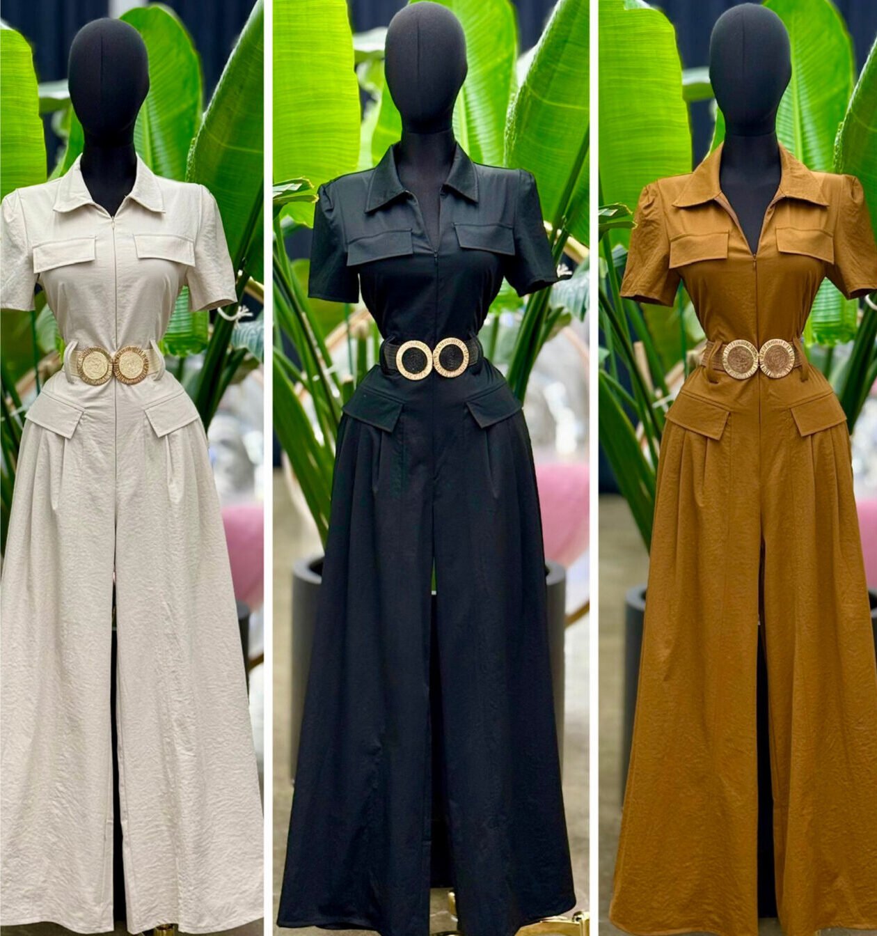 palazzo pata de elefante con cinto - Image 2