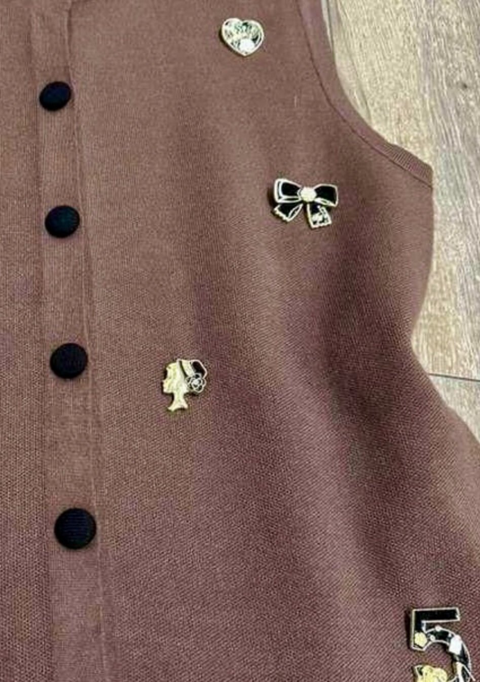 pants set con detalle prendedores - Image 2