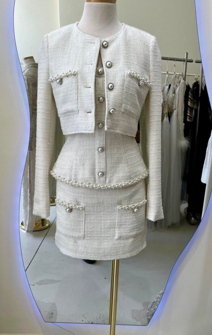 conjunto tweed tres piezas - Image 2