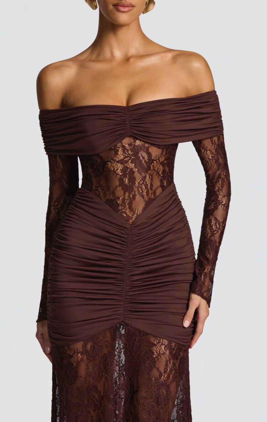 vestido encaje corte sirena - Image 2