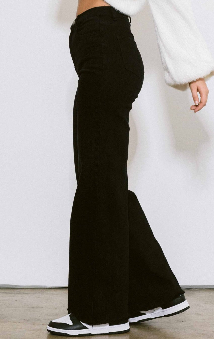 jeans recto denim negro - Image 3