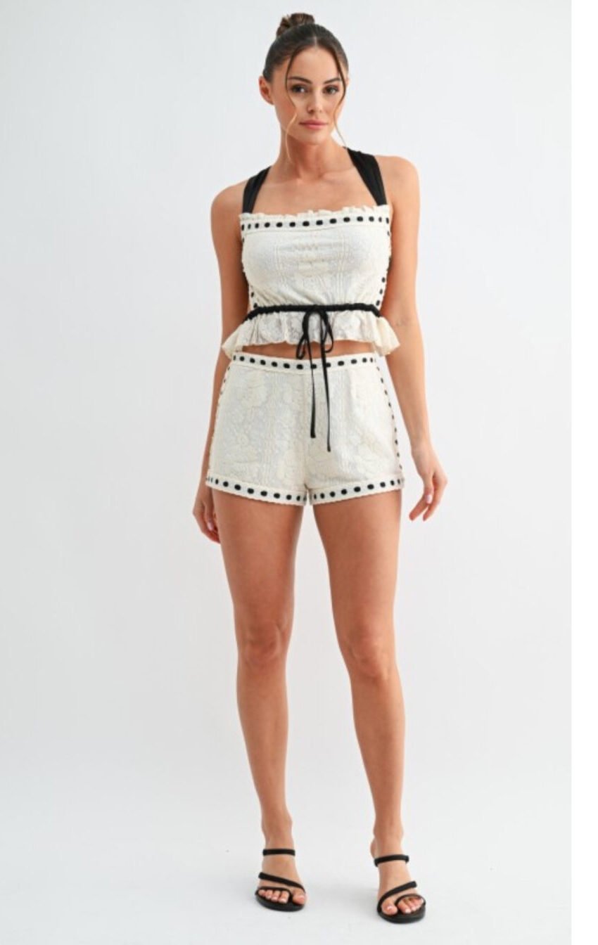 conjunto short francesca