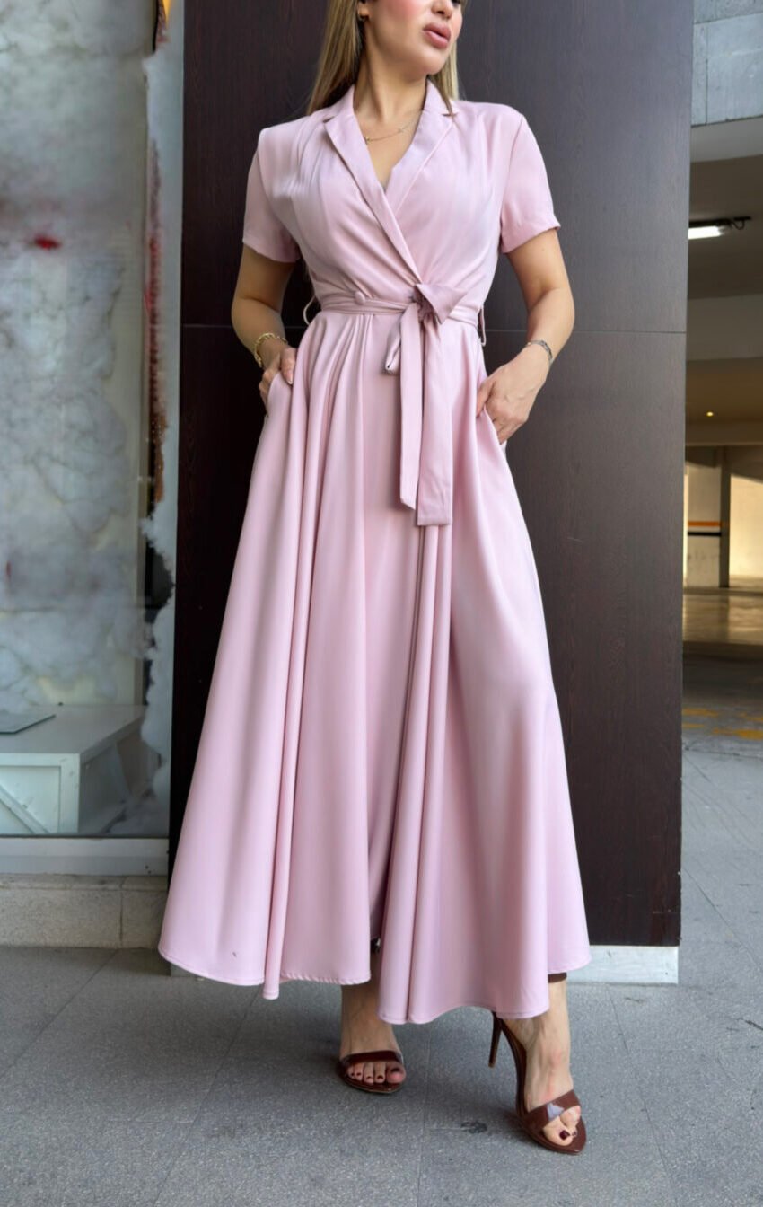vestido maxi cruzado - Image 4