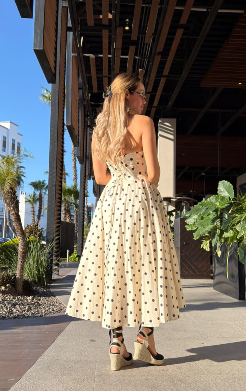 vestido halter polka - Image 2