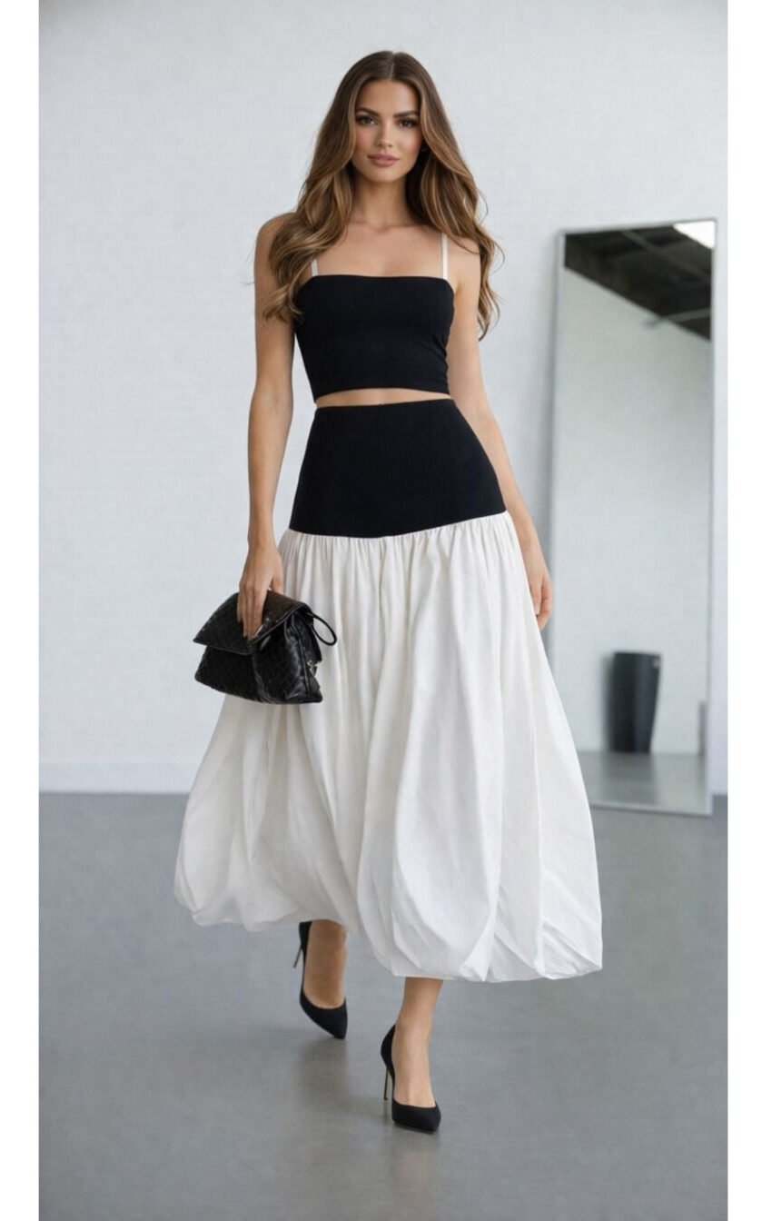 conjunto bicolor