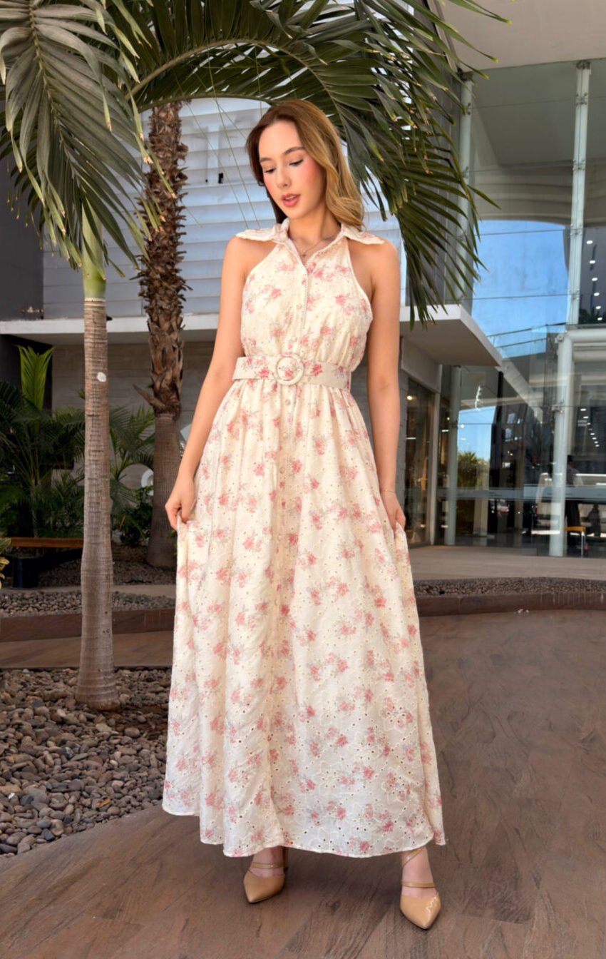 vestido flora