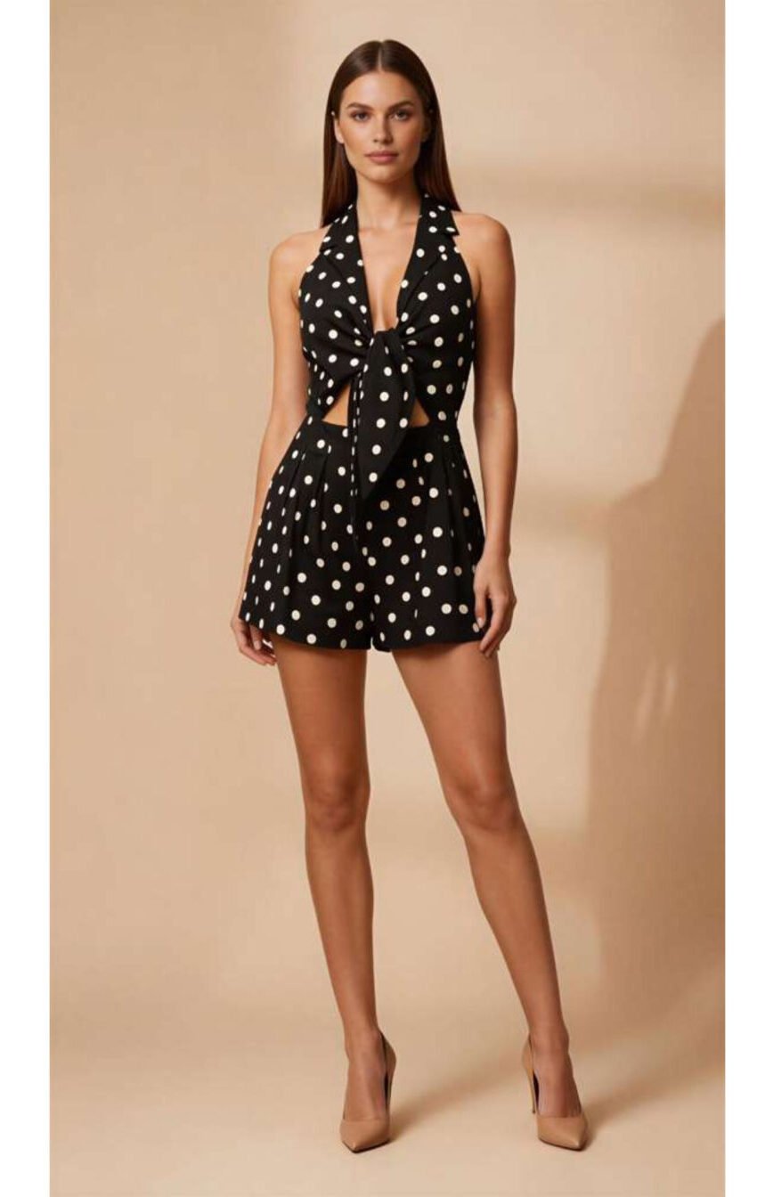 Jumpsuit polka
