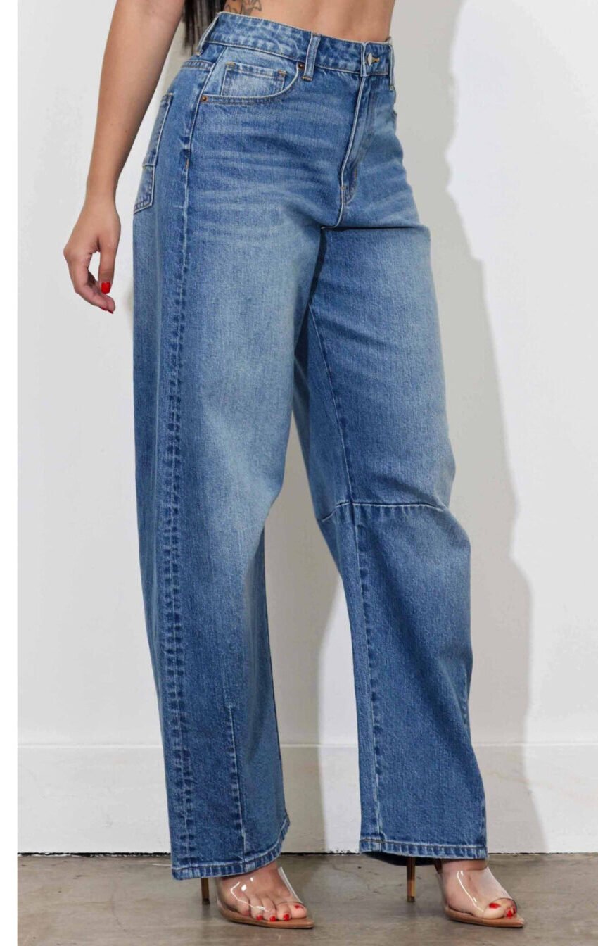 jeans vibrant costuras - Image 2