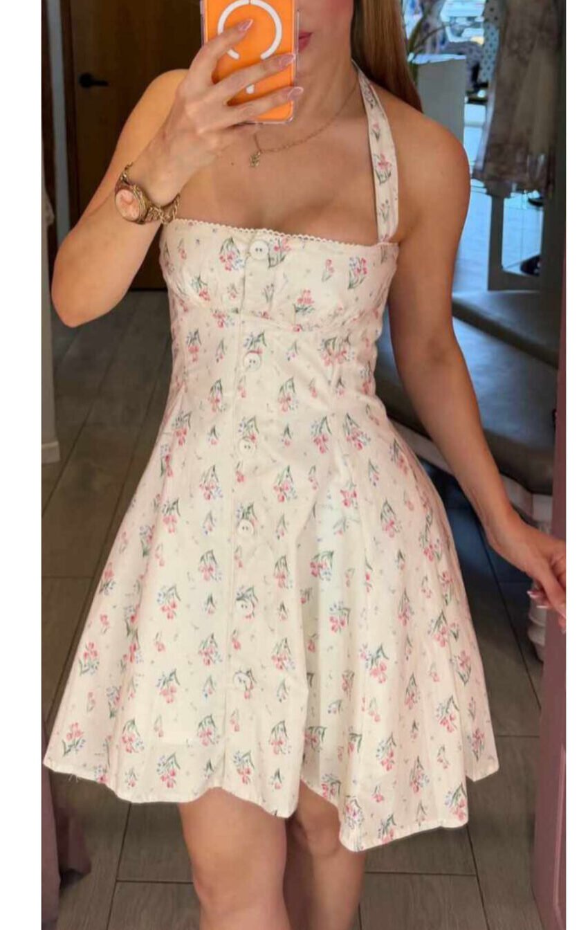 vestido flor