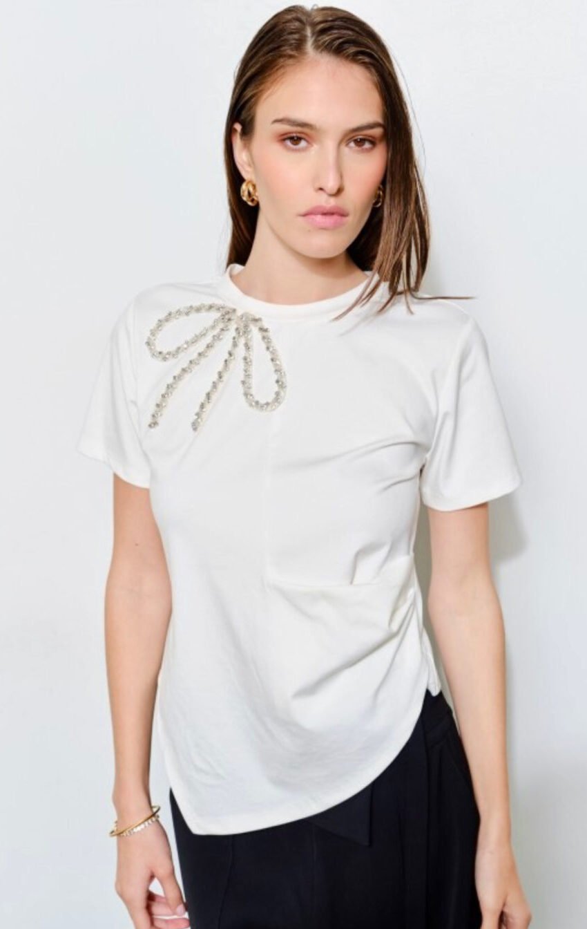 blusa con cristaleria - Image 2