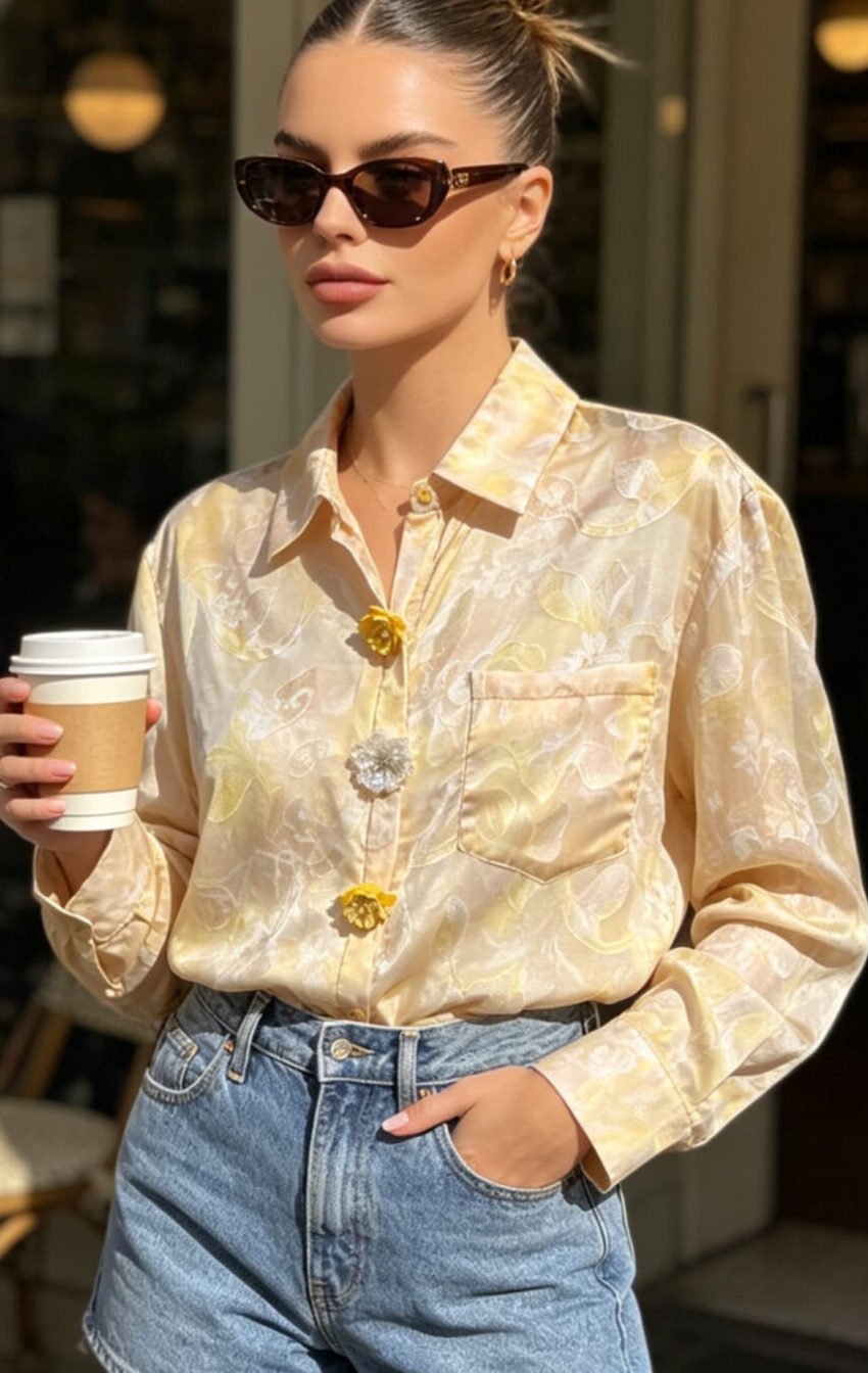 camisa celestia