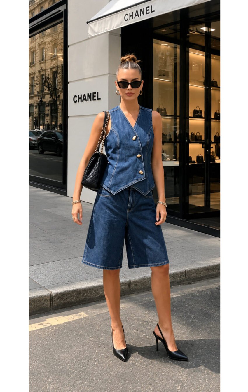 short largo denim