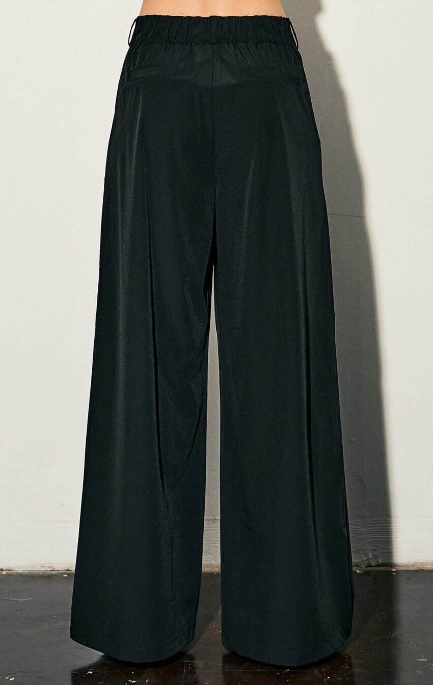 pantalón negro con pinzas - Image 4