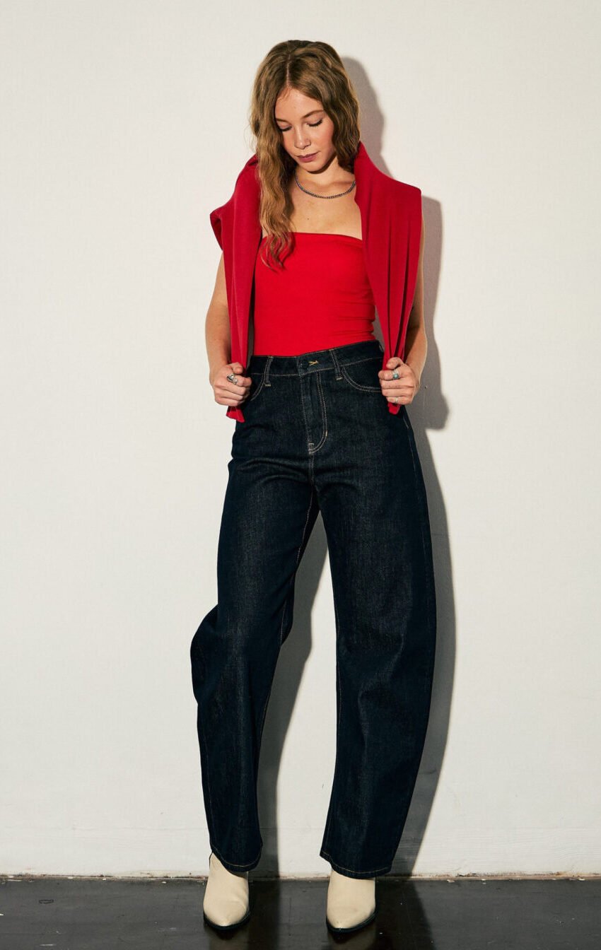 horse shoe baggy jeans