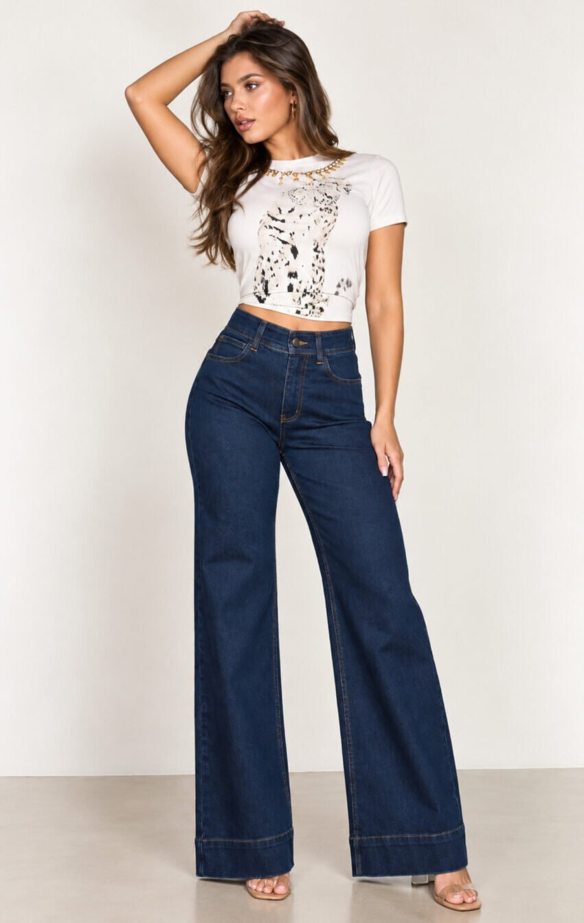 jeans recto indigo