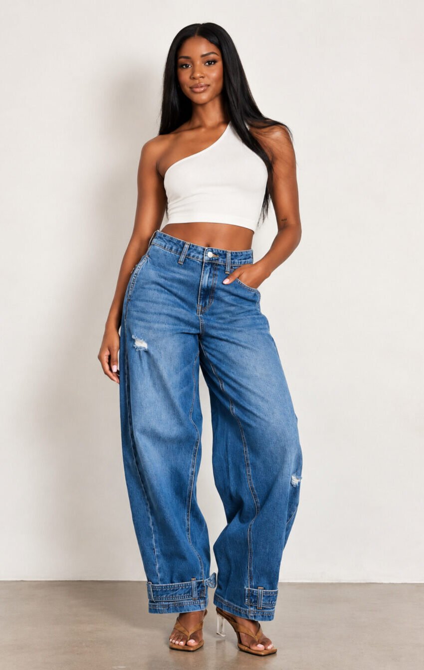 baggy jeans ajustable